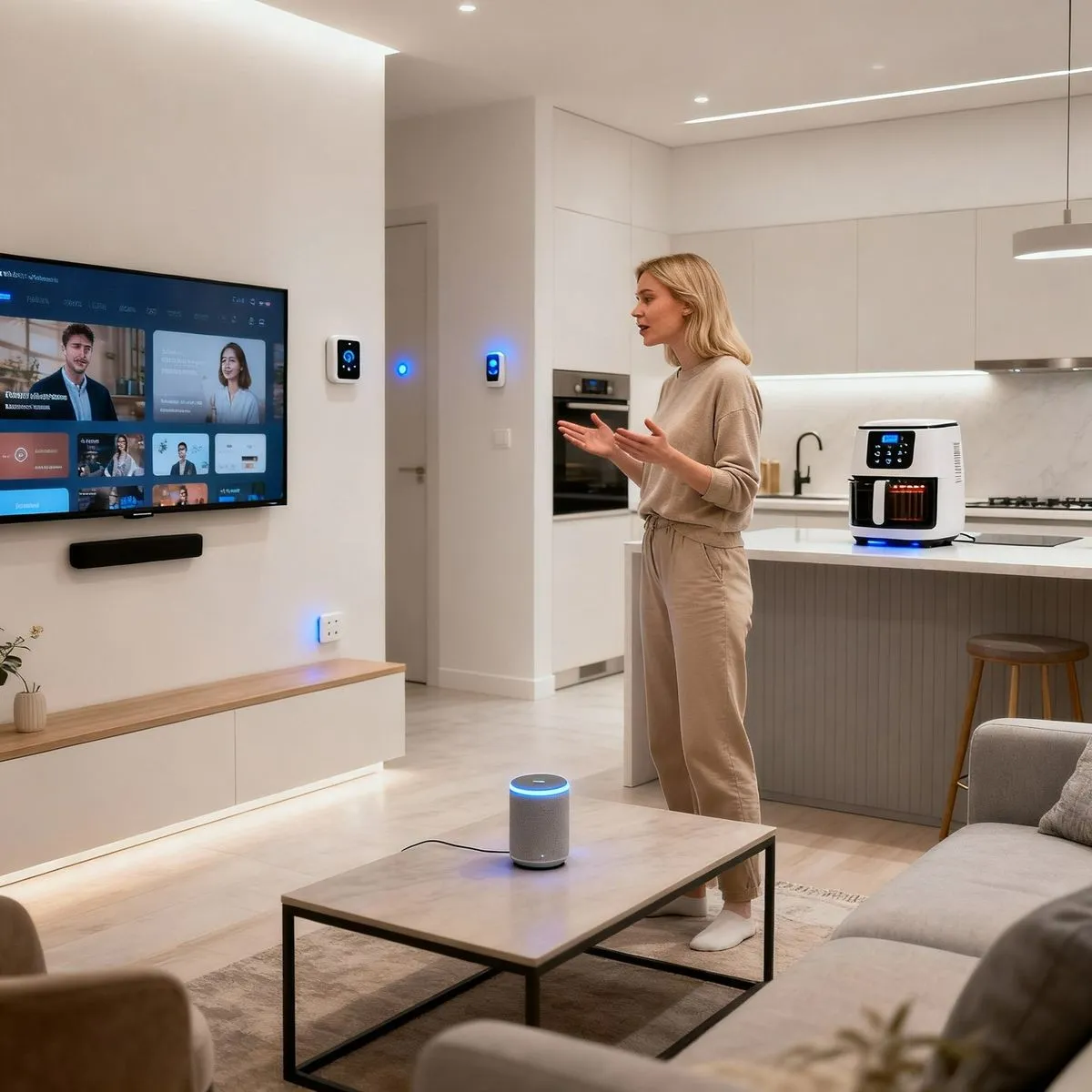 Multi-device streaming setup across screens